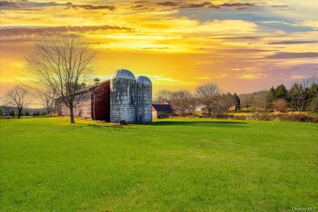 Circa 1800 New York Farmhouse For Sale W Garage Barn Pond And