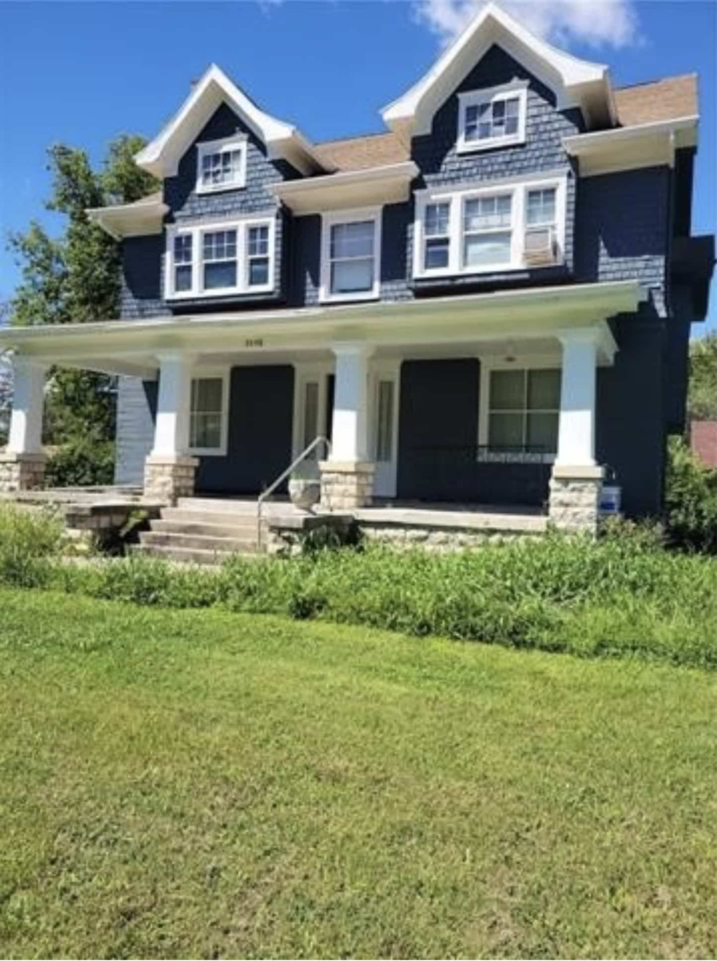 Circa 1910 Fixer Upper Farmhouse For Sale W Garage Silo And Outbuilding