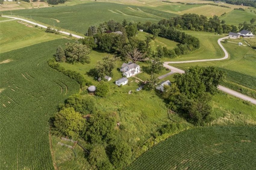 c.1899 Movein Ready Farmhouse For Sale With Outbuildings on 23.5 Acres