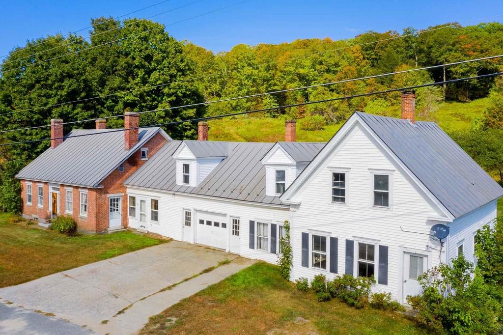 c.1830 Vermont Farm House For Sale W/Views And Pond on 41 Acres Groton