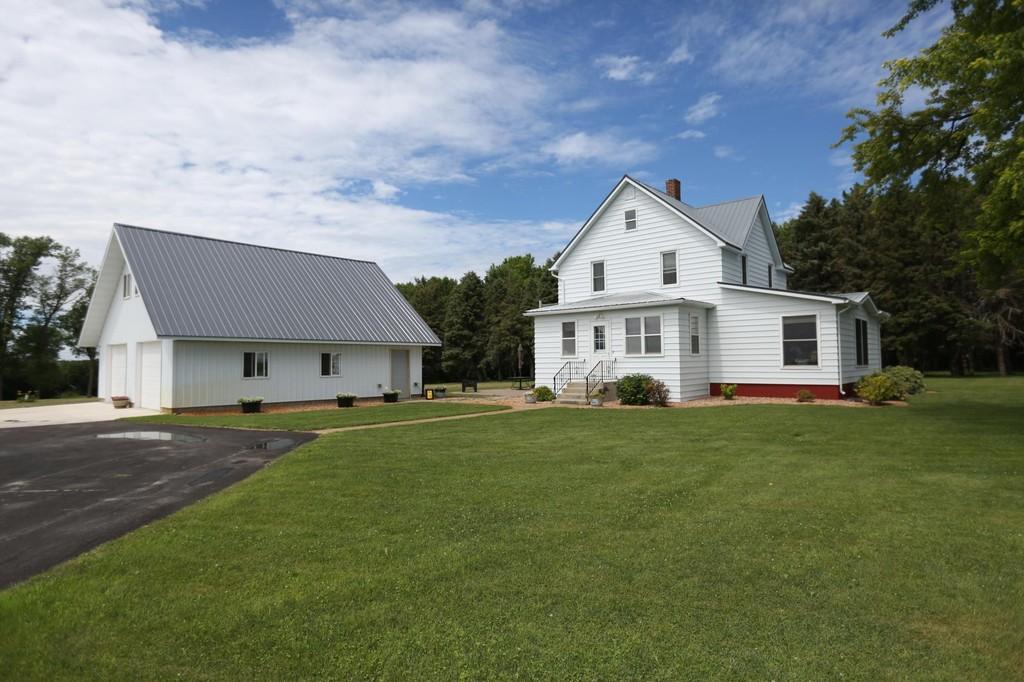 c.1919 Minnesota Farm House For Sale on 6 Acres Dawson MN Reduced