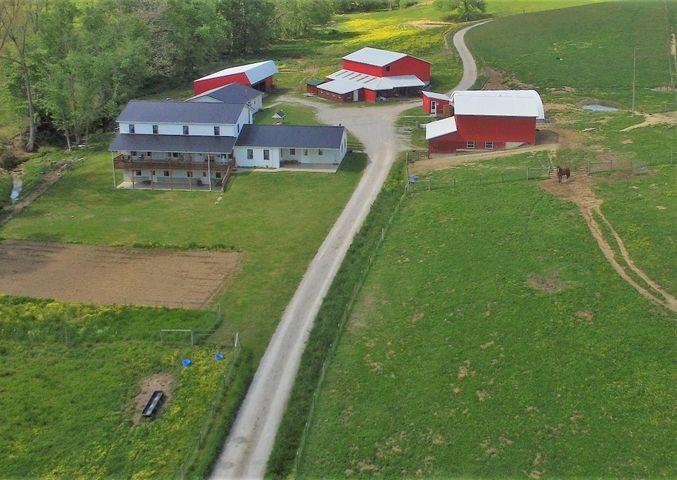 Amish farmstead for sale.