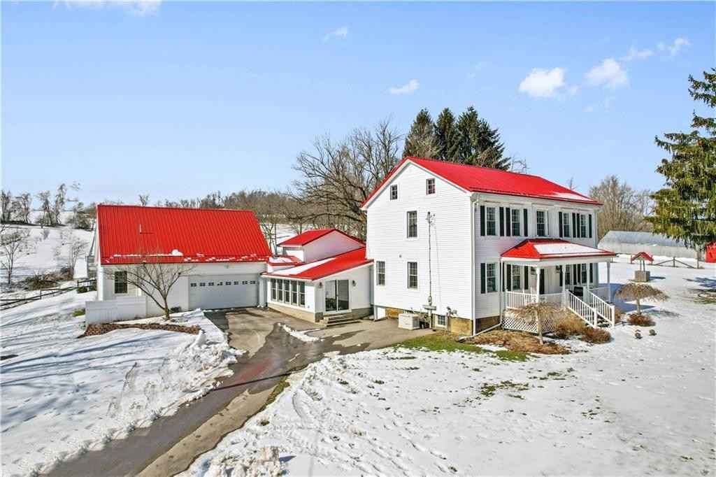 Circa 1850 Hobby Farm For Sale W/Garages/Barns/Greenhouse And