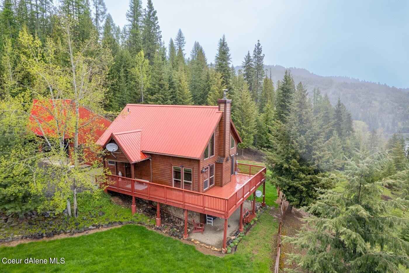Circa 2003 Custom Mountain Riverfront Home For Sale W/Stunning Views