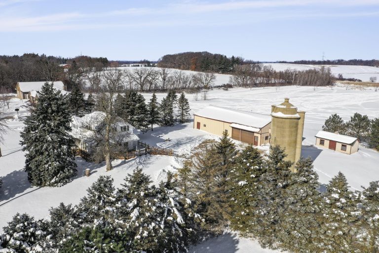 Circa 1862 Hobby Farm For Sale W/Outbuildings on 11 Acres Wisconsin