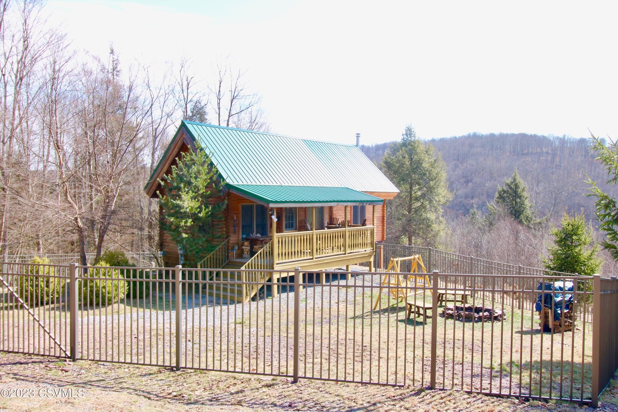 2012 Log Cabin For Sale W Views On 10 Acres Pennsylvania 389 900 Country Life Dreams