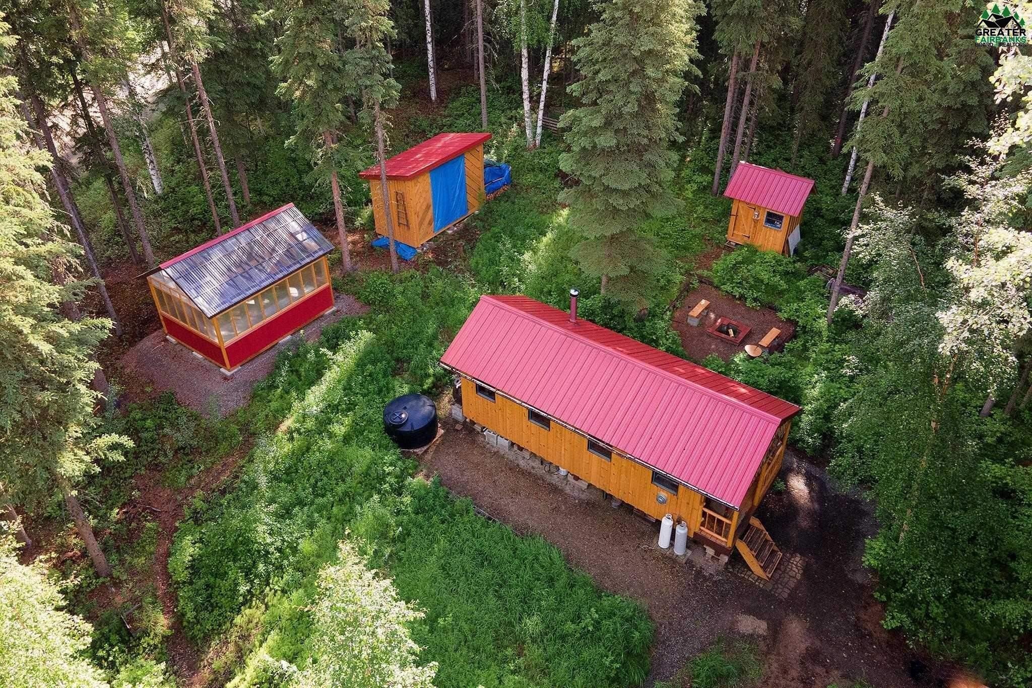 1993 Alaska Homestead For Sale W/Outbuildings on 3.7 Acres 124,900