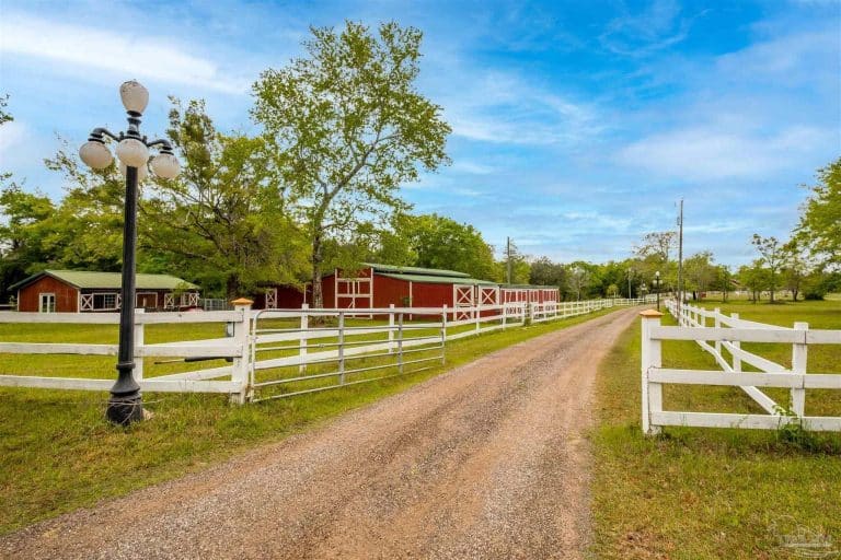 2006 Florida Horse Farm For Sale W/Cottage/Guest House And Outbuildings