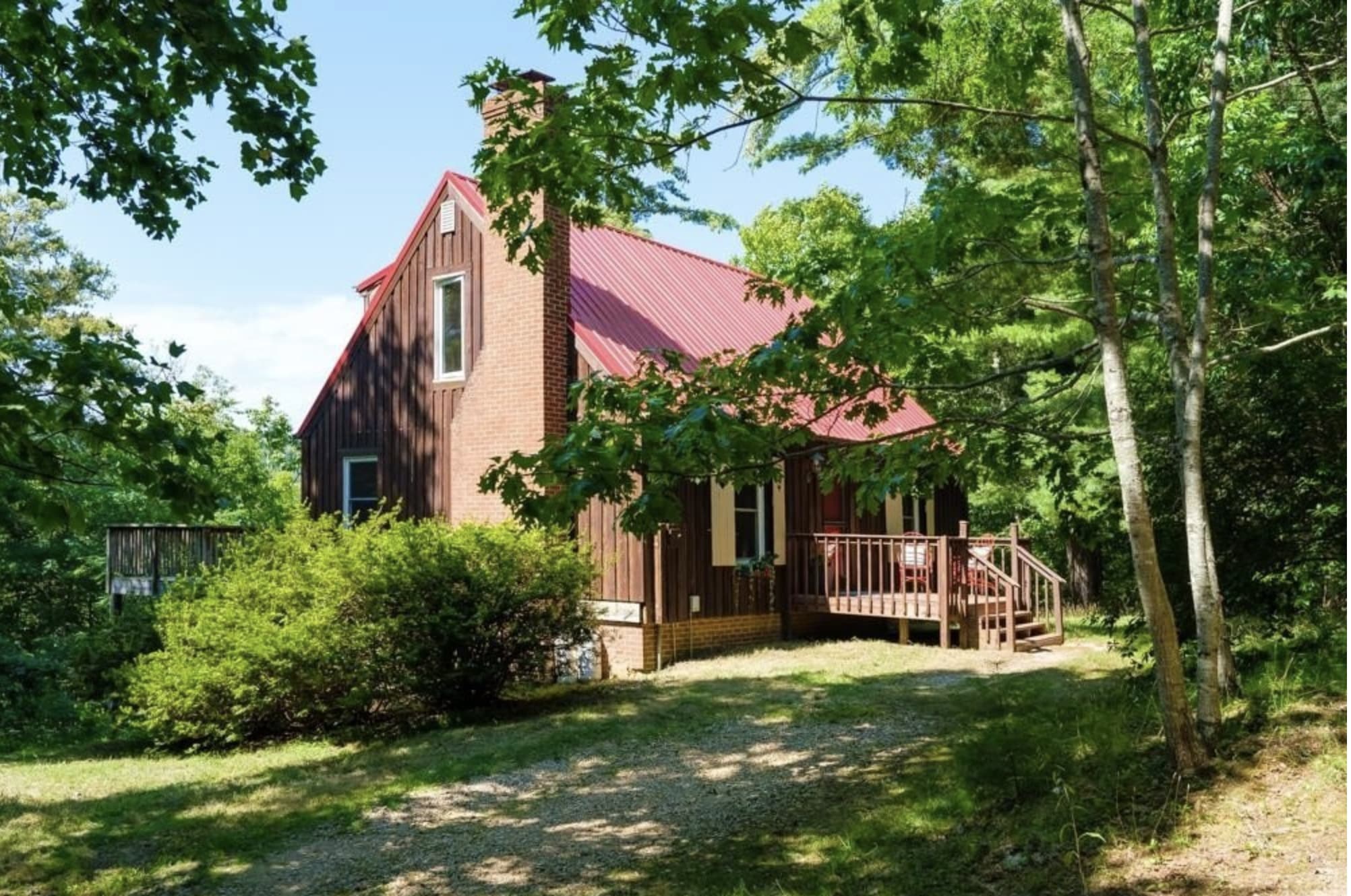 1990 Country Home For Sale On 7 5 Wooded Acres Virginia 350 000 