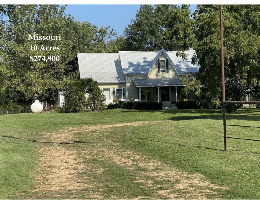 Missouri farmhouse for sale