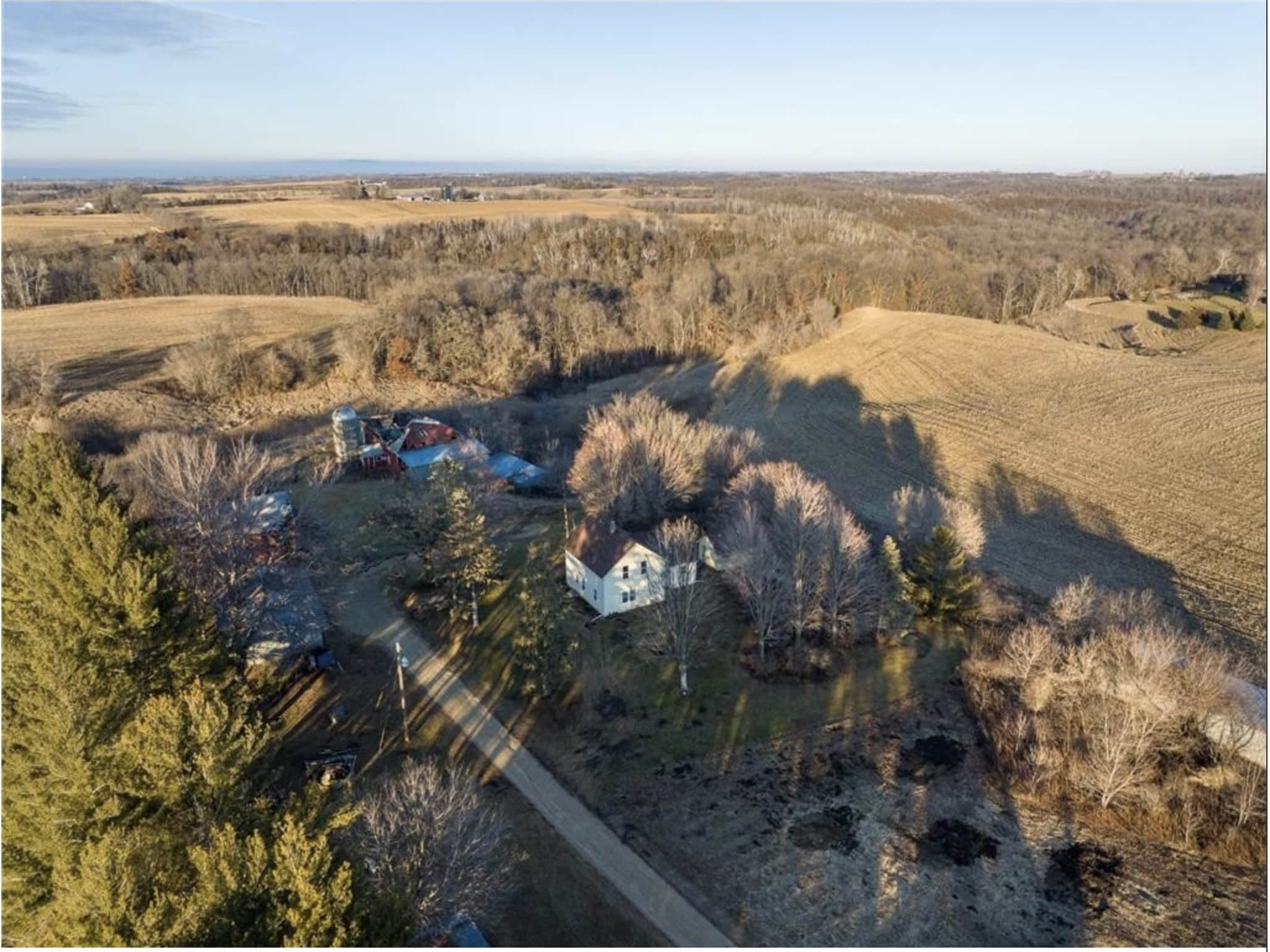 Circa 1870 Hobby Farm For Sale With Renovated Farmhouse, Barn, Silo And ...