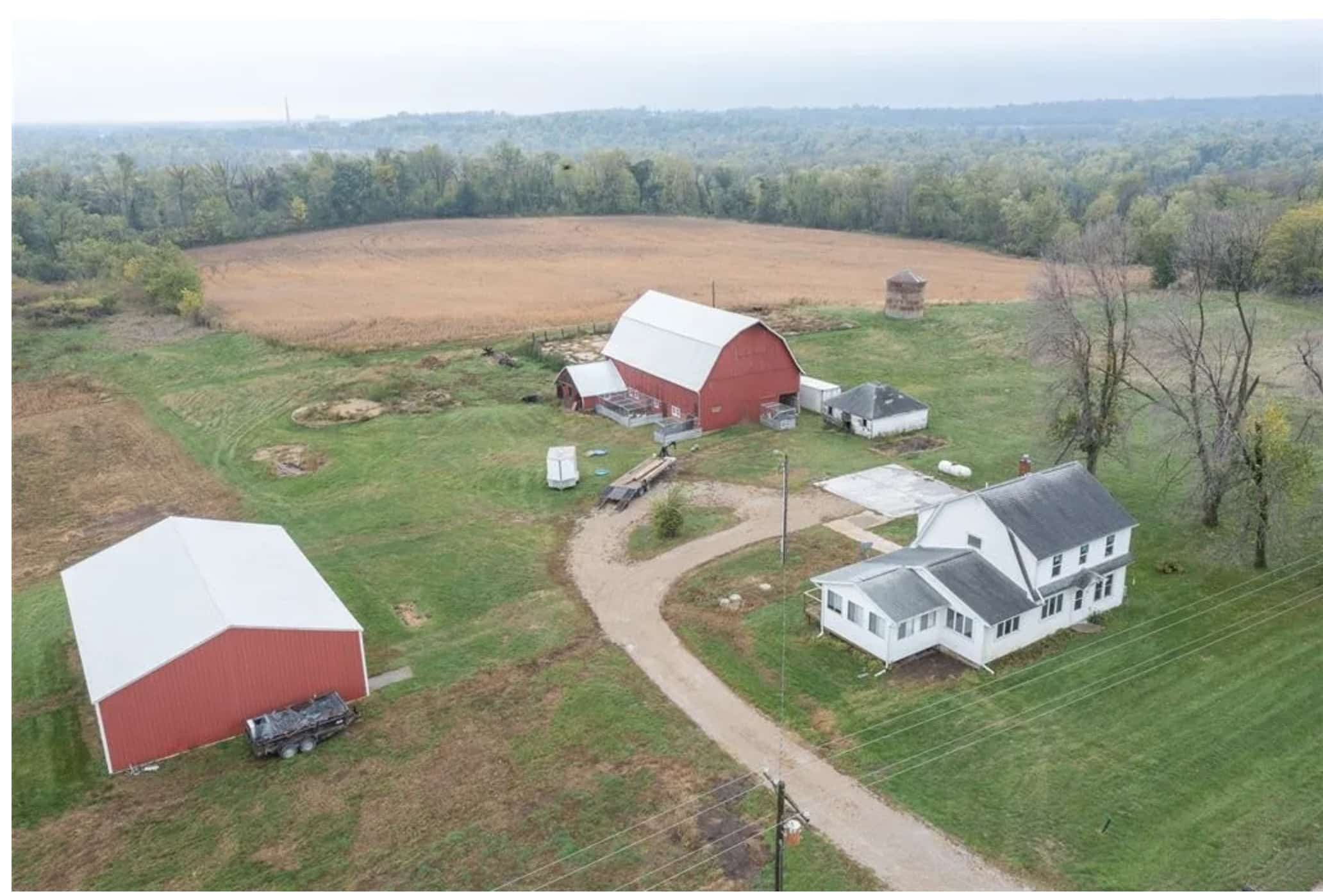 Circa 1938 Hobby Farm For Sale With Solid, Updated Farmhouse, Barns And ...