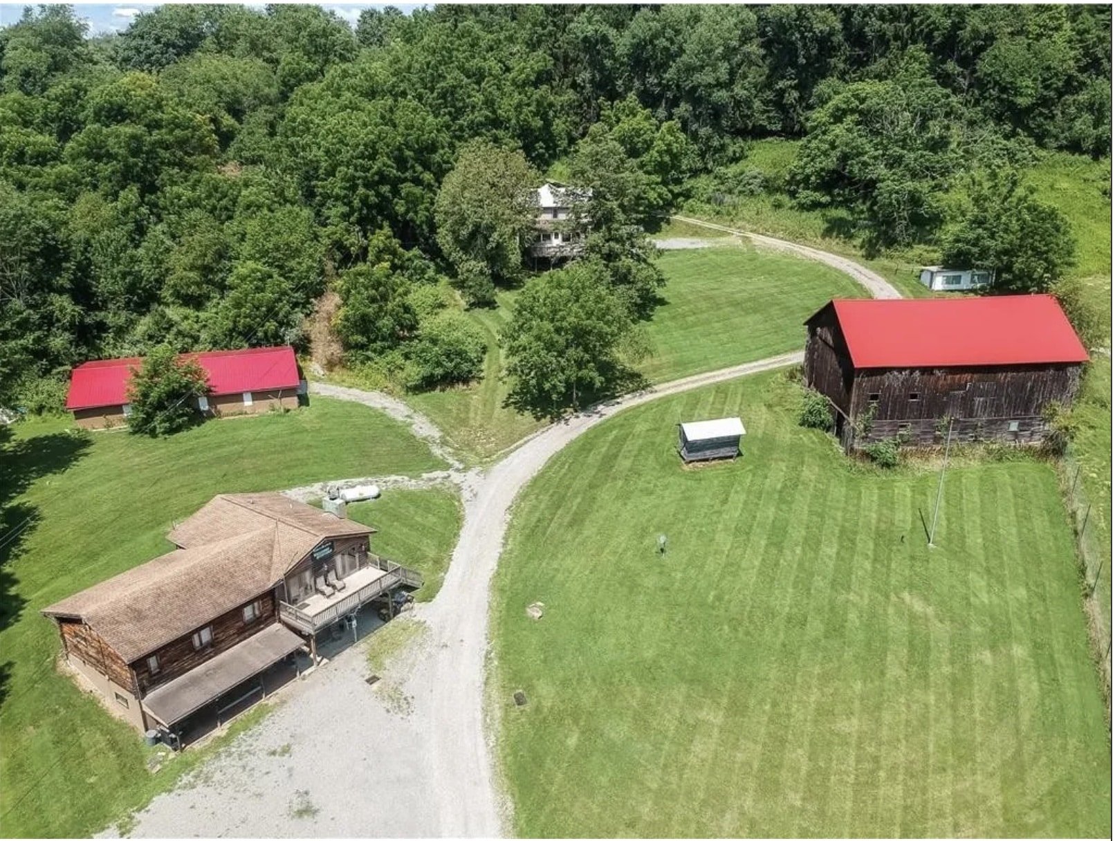 1960 Exotic Animal Ranch For Sale With Lodge, Guest House, Barn ...