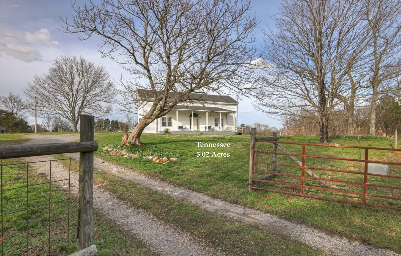 c.1900 Tennessee Homestead For Sale With 5+ Acres, Barn $385,000 ...