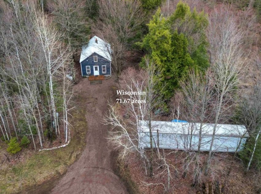 Wisconsin hunting cabin for sale
