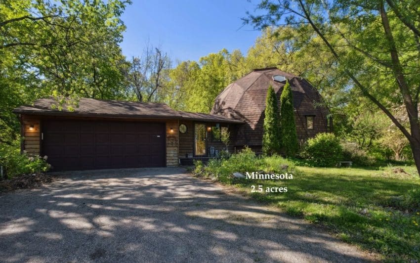 Minnesota dome home for sale