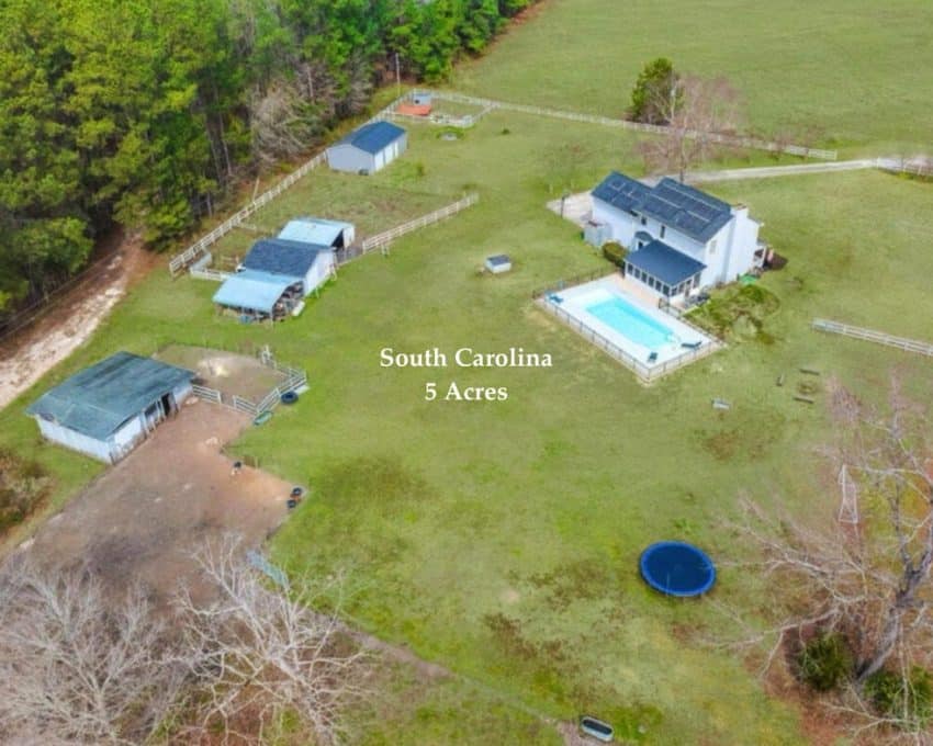 South Carolina hobby farm for sale