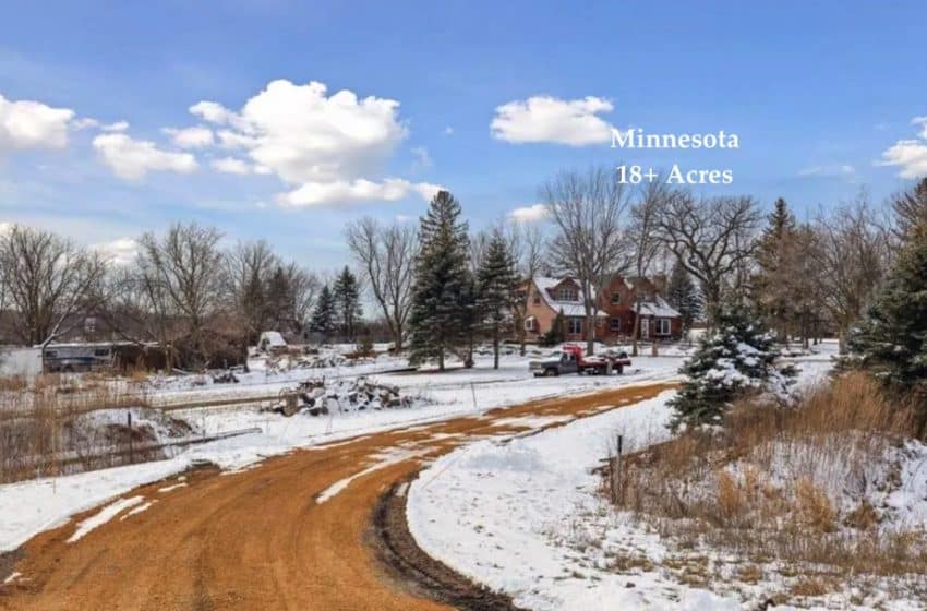 Minnesota farmhouse for sale
