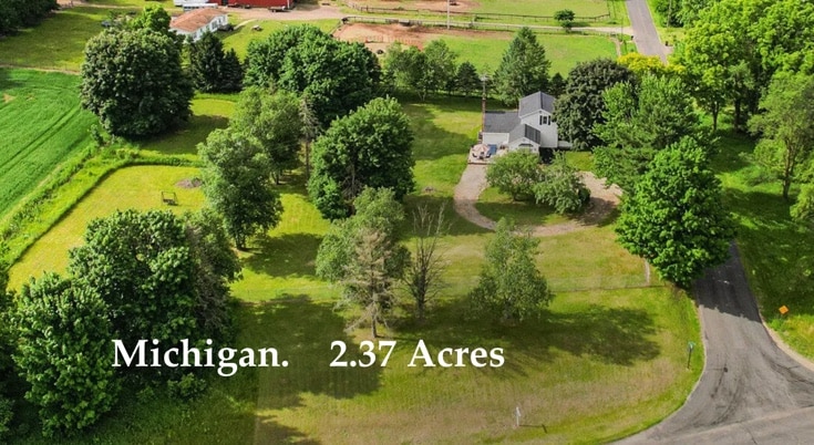 Michigan farmhouse for sale