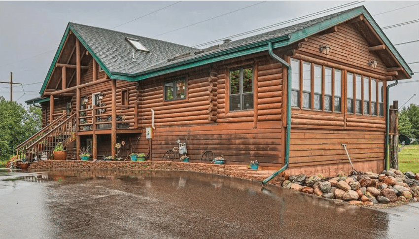 log home for sale