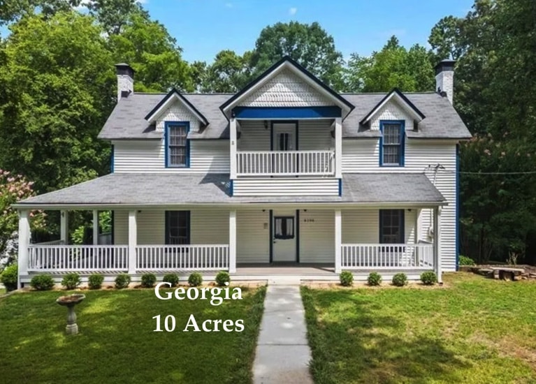 Georgia farmhouse for sale