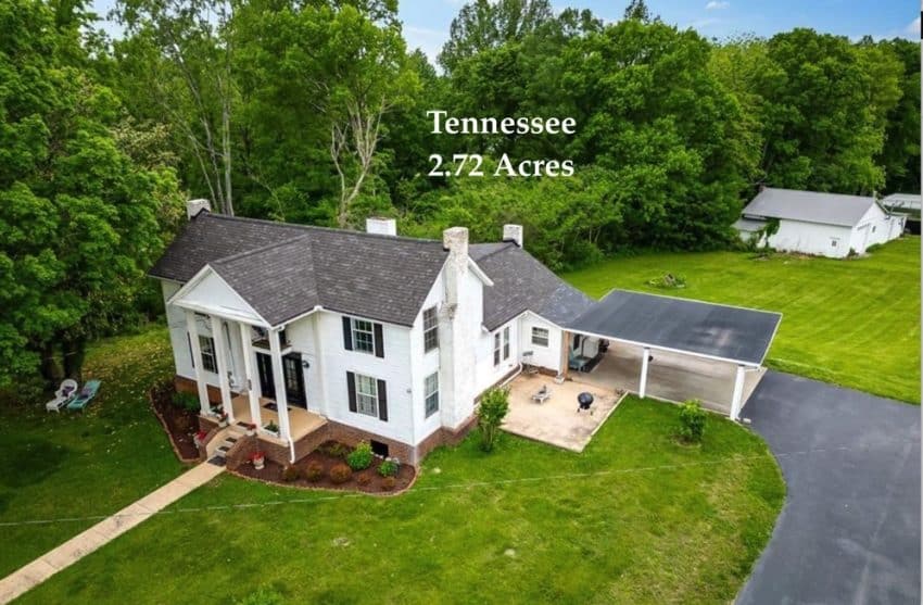 Tennessee country home for sale
