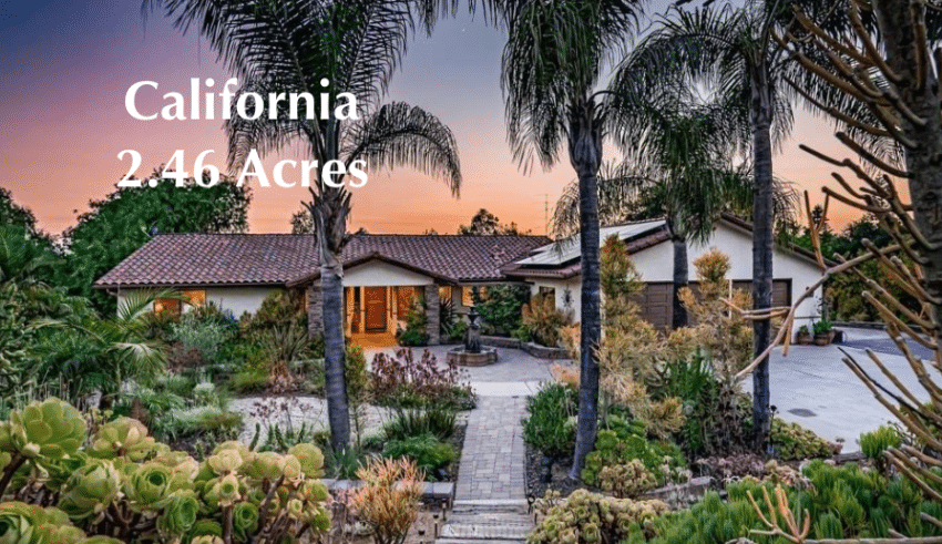 California country home for sale