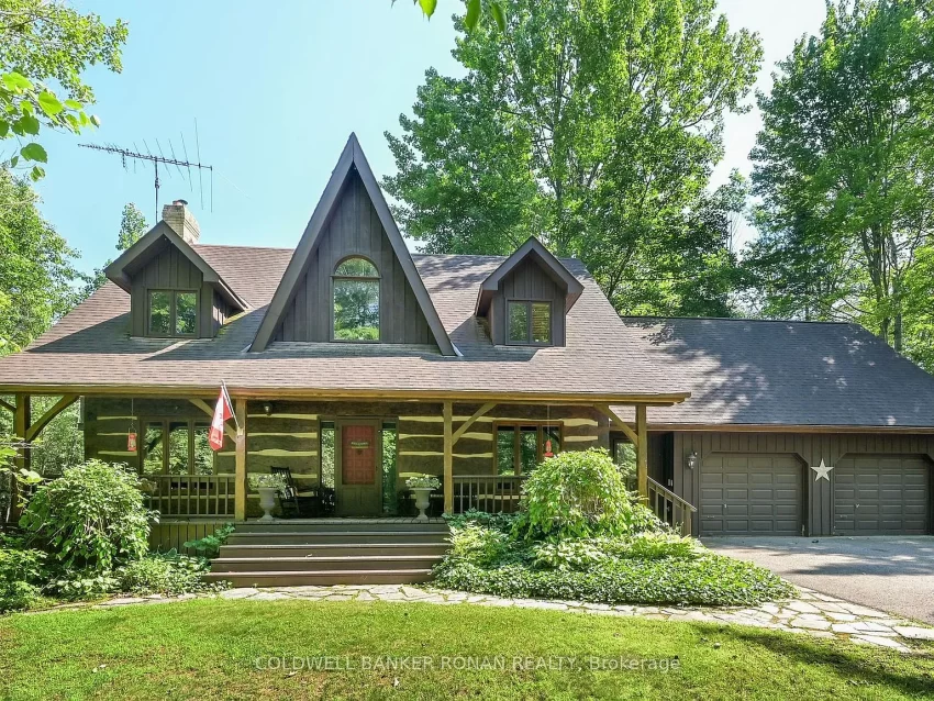 Canadian log home