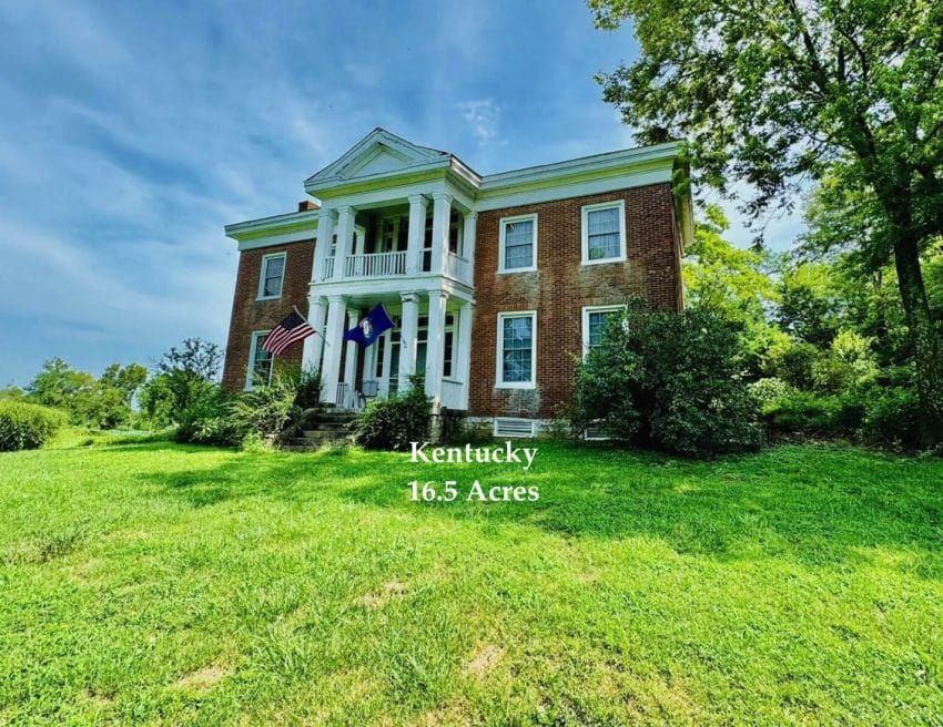 Kentucky antebellum house for sale