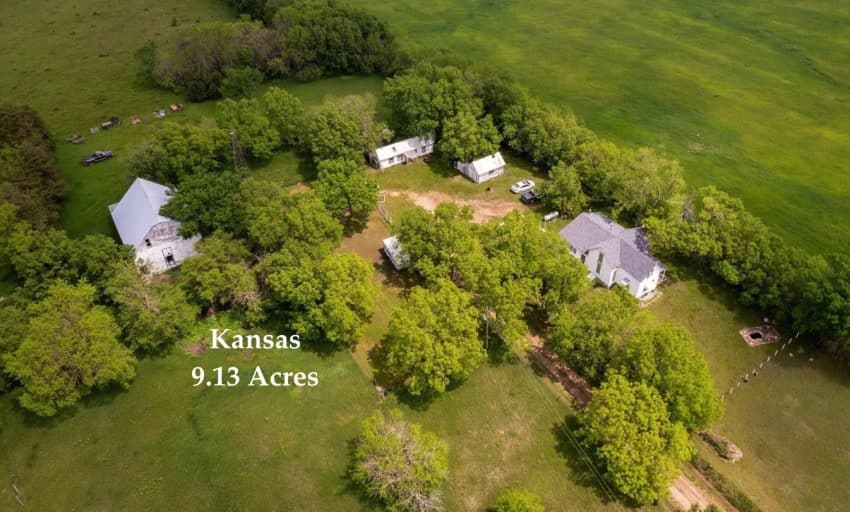 Kansas farmhouse for sale