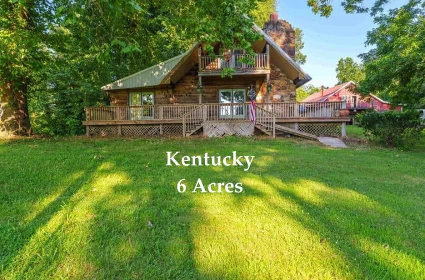 Kentucky log cabin for sale