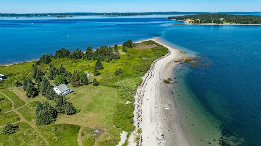 maine island home for sale