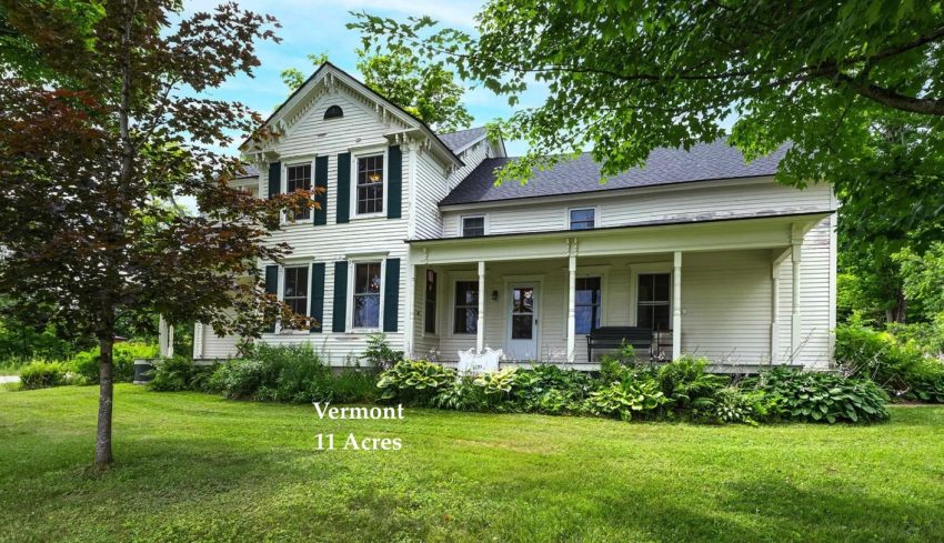 Vermont Greek Revival farmhouse