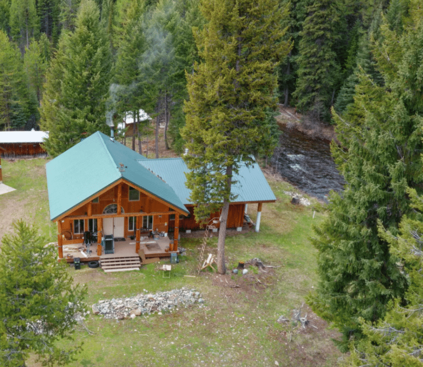 Montana Riverfront Cabin