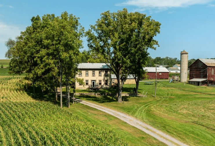 Pennsylvania Brick Farmhouse