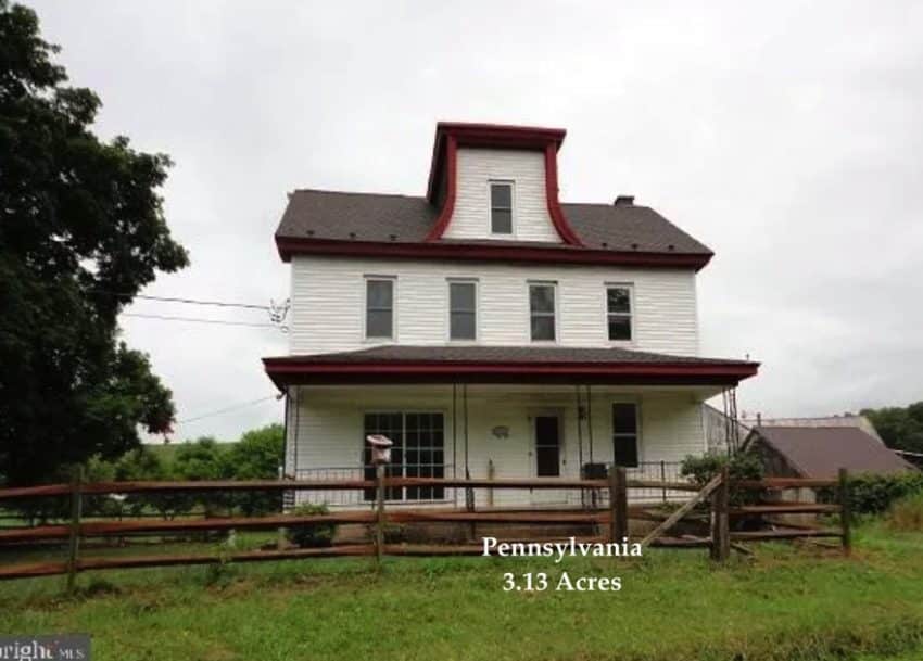 Pennsylvania farmhouse for sale