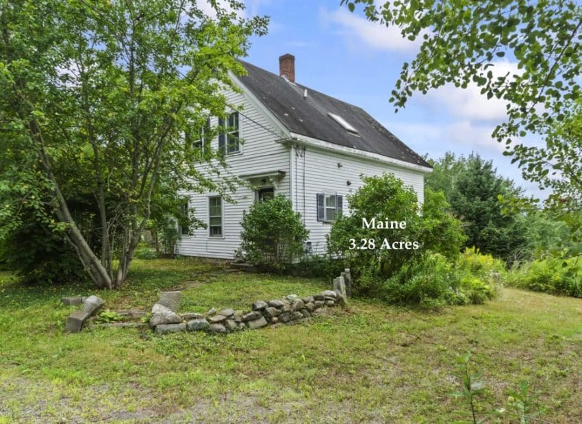 coastal maine farmhouse for sale