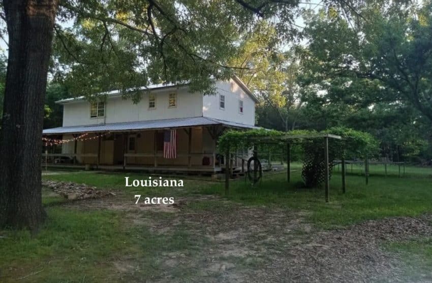 Louisiana farmhouse for sale