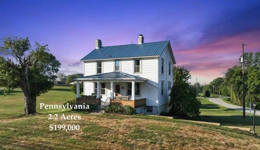 Pennsylvania farmhouse for sale