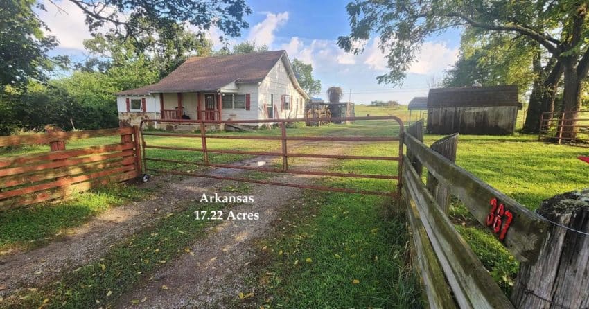 Arkansas fixer upper farmhouse for sale