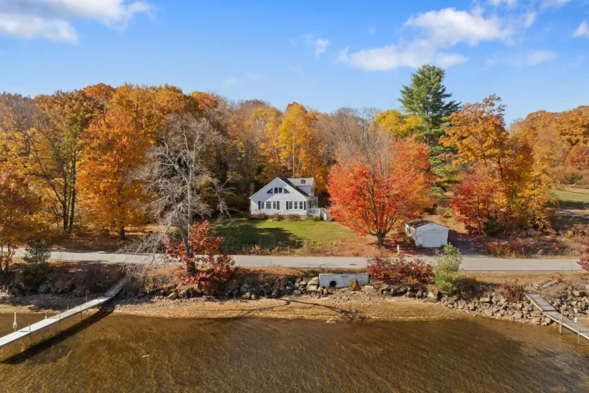 New Hampshire waterfront home