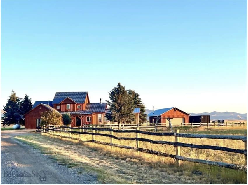 Montana horse farm