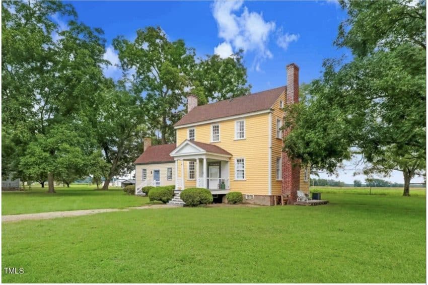 Historic North Carolina Farmhouse For Sale