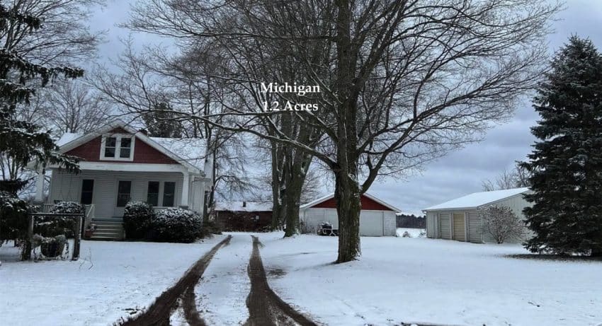 Michigan farmhouse for sale