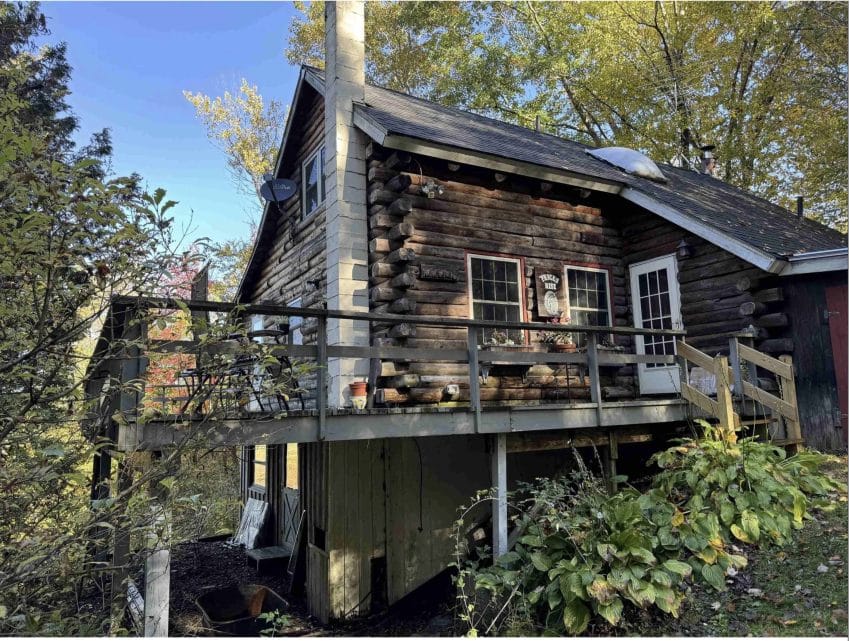 Vermont Log Cabin For Sale