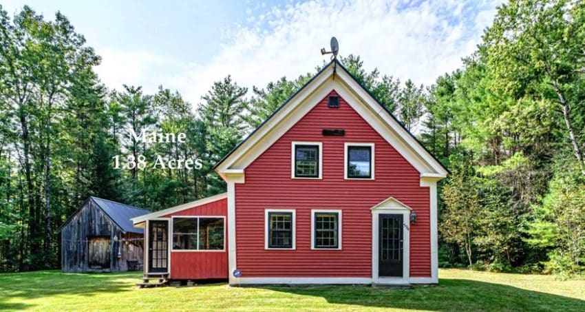 Maine country home for sale