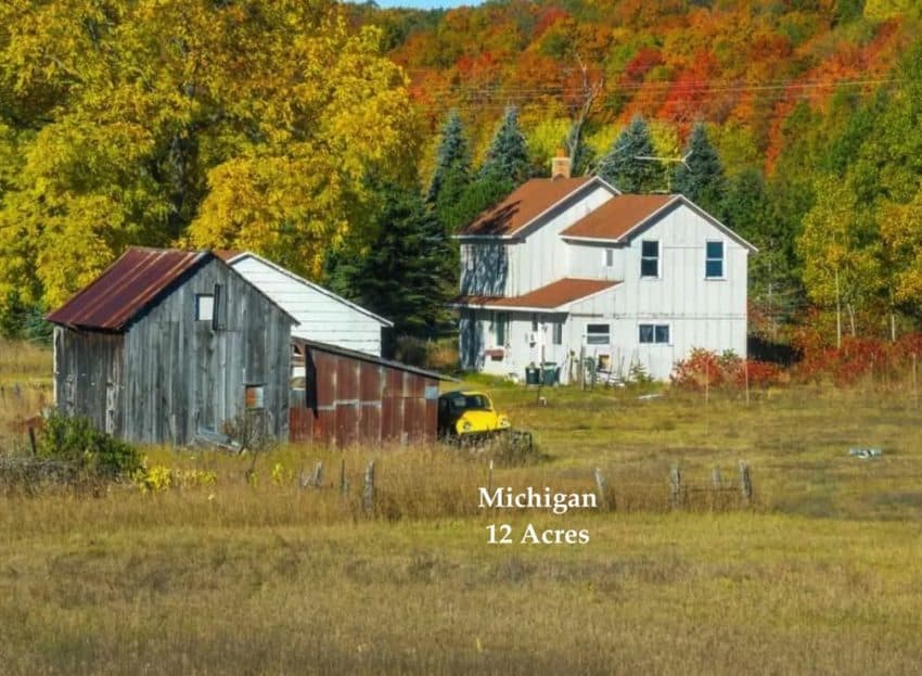 Michigan farmhouse for sale