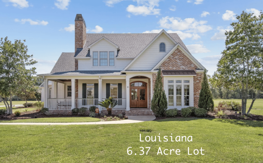 Acadian-style home