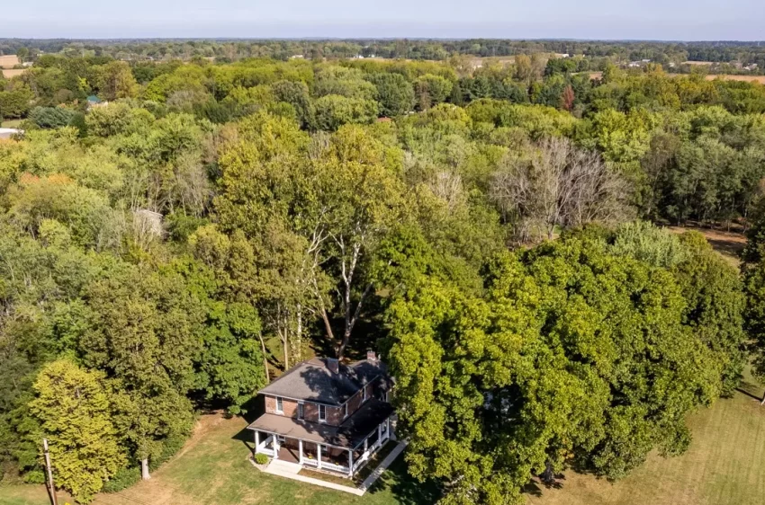 indiana brick farmhouse for sale