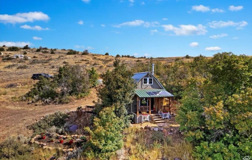 rustic tiny home